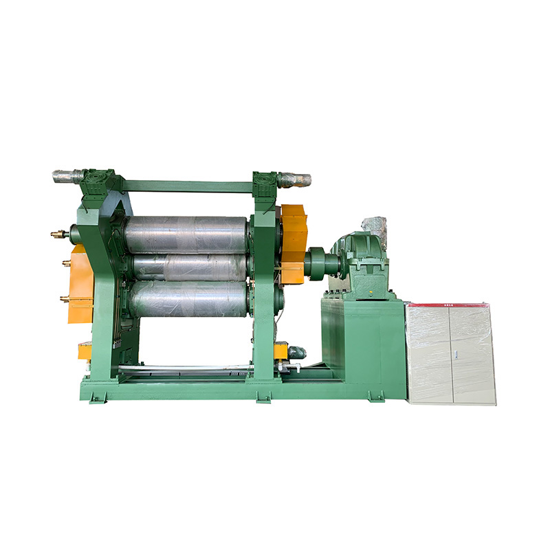 3개의 롤 고무 캘린더 기계