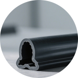 고무/실리콘 압출기 기계